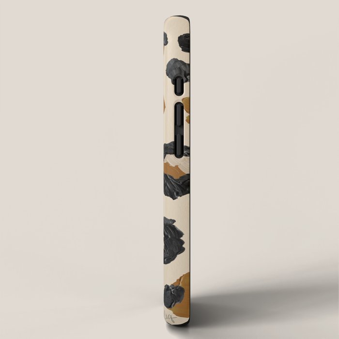 Leopard Print - Neutral Gold Light Palette iPhone Case Gallery Image 2