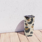 Leopard Print - Neutral Gold Light Palette Travel Mug Gallery Image 4