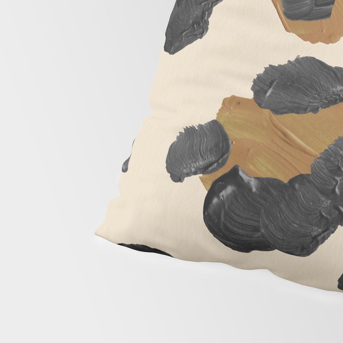 Leopard Print - Neutral Gold Light Palette Pillow Sham Gallery Image 4