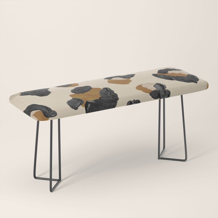 Leopard Print â Neutral Gold Light Palette Bench Gallery Image 1