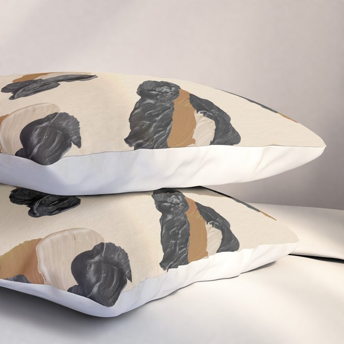 Leopard Print - Neutral Gold Light Palette Pillow Sham Gallery Image 3