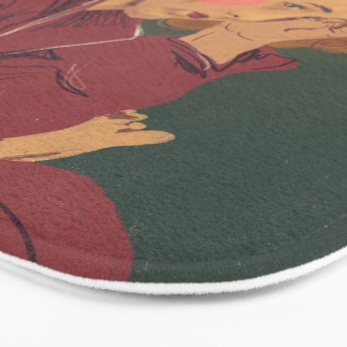 Iâm not a saint Bath Mat Gallery Image 3