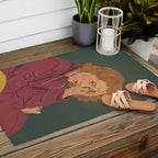 Iâm not a saint Outdoor Rug Gallery Image 2