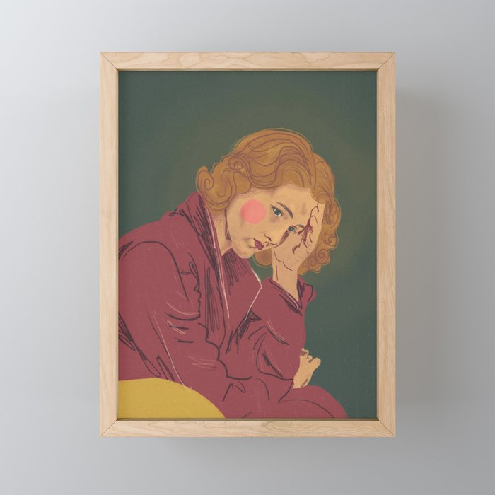 Iâm not a saint Mini Art Print Gallery Image 1