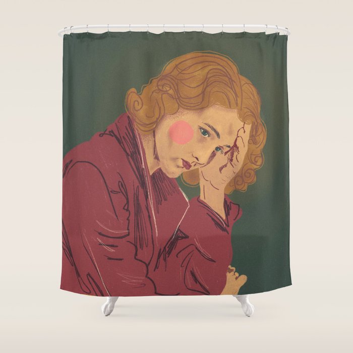 Iâm not a saint Shower Curtain Gallery Image 1