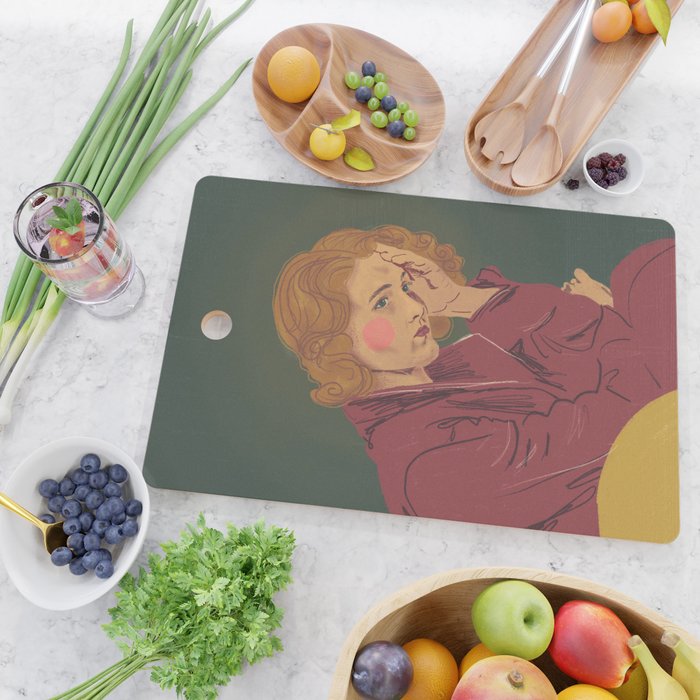 Iâm not a saint Cutting Board Gallery Image 2