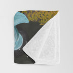 the fox mobile Throw Blanket Gallery Image 3