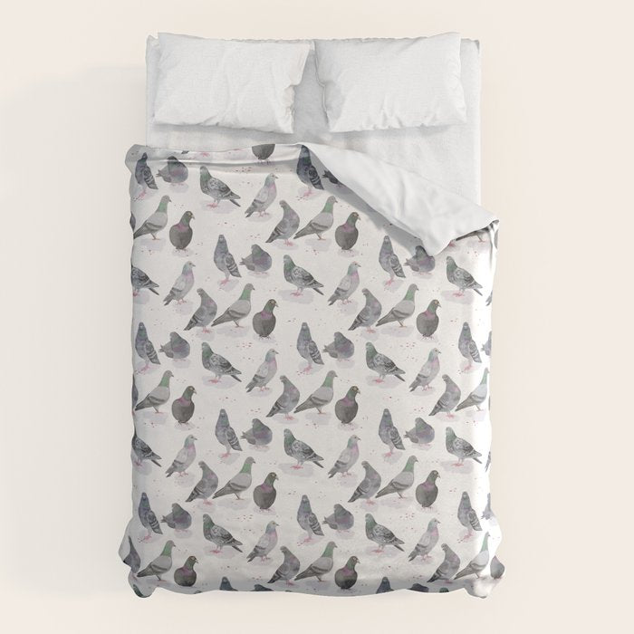 Pigeon Party Duvet Cover Gallery Image 6