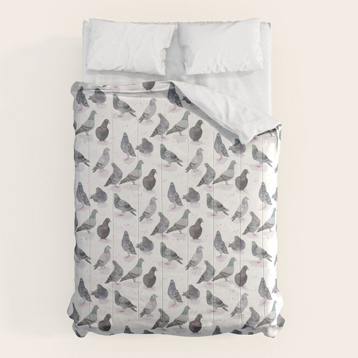 Pigeon Party Comforter Gallery Image 6