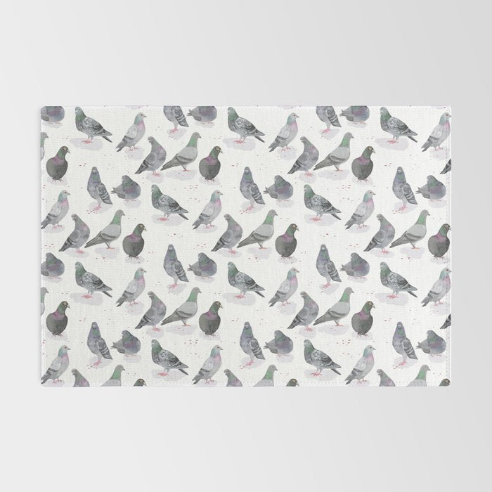 Pigeon Party Rug Gallery Image 2