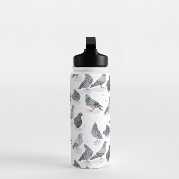 Pigeon Party Water Bottle Gallery Image 3