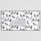 Pigeon Party Desk Mat Gallery Image 1