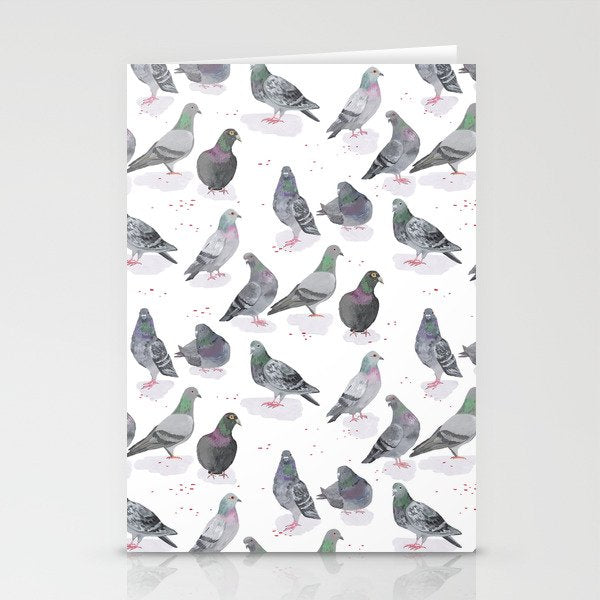 Pigeon Party Stationery Card Gallery Image 2