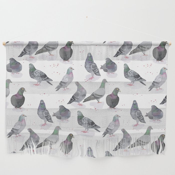 Pigeon Party Wall Hanging Gallery Image 1