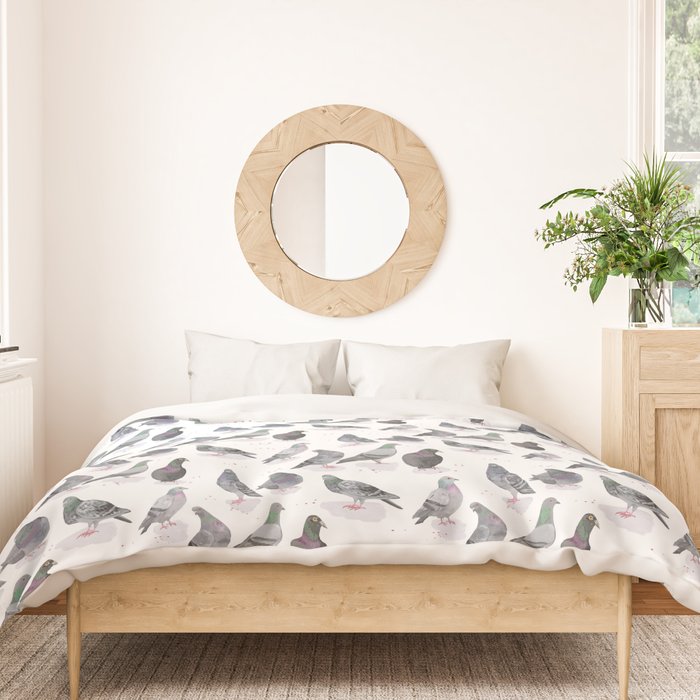 Pigeon Party Duvet Cover Gallery Image 3