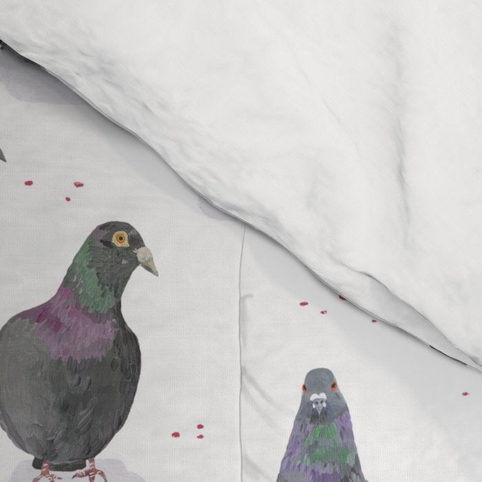 Pigeon Party Comforter Gallery Image 4