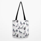 Pigeon Party Tote Bag Gallery Image 2