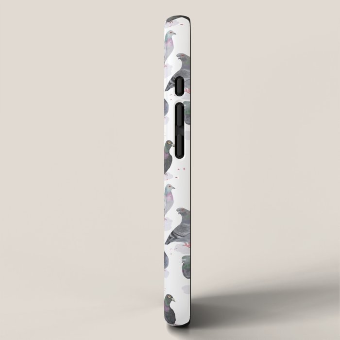 Pigeon Party iPhone Case Gallery Image 2