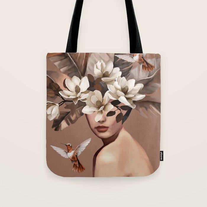 Hummingbird Whispers 2 Tote Bag Gallery Image 1