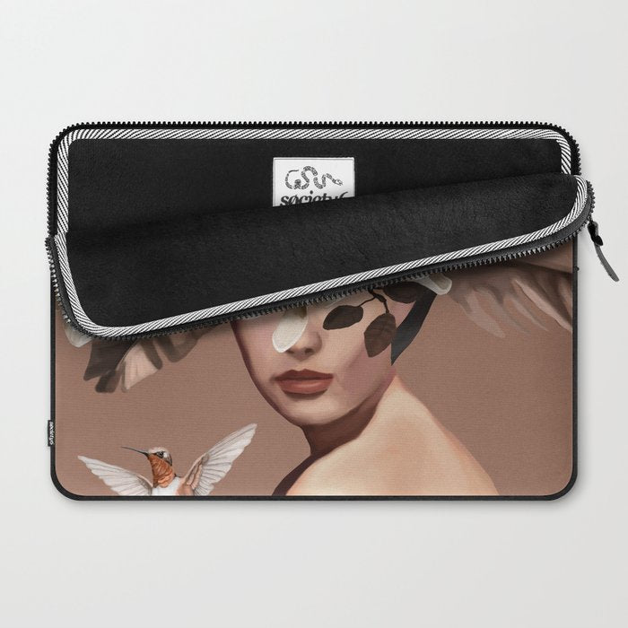 Hummingbird Whispers 2 Laptop Sleeve Gallery Image 2