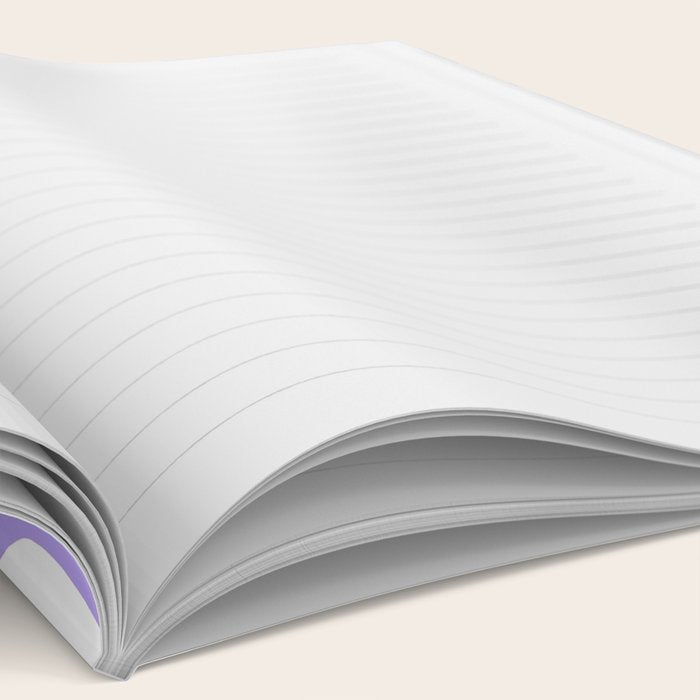 Pastel Purple Dripping Smiley Notebook Gallery Image 2