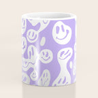 Pastel Purple Dripping Smiley Coffee Mug Gallery Image 4
