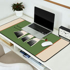 Striped Bird Trio Desk Mat Gallery Image 2