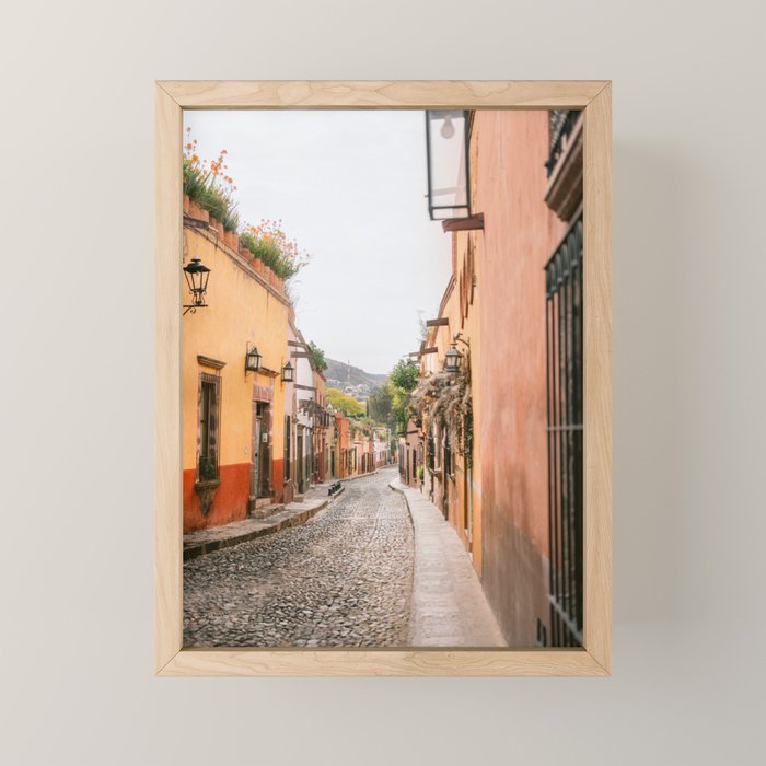 Aldama Street San Miguel de Allende | Mexico Travel Photography Mini Art Print Gallery Image 1