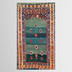 Sivas Antique Turkish Niche Kilim Print Tablecloth Gallery Image 2