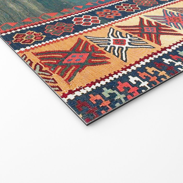 Sivas Antique Turkish Niche Kilim Print Welcome Mat Gallery Image 2
