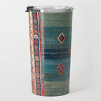 Sivas Antique Turkish Niche Kilim Print Travel Mug Gallery Image 3
