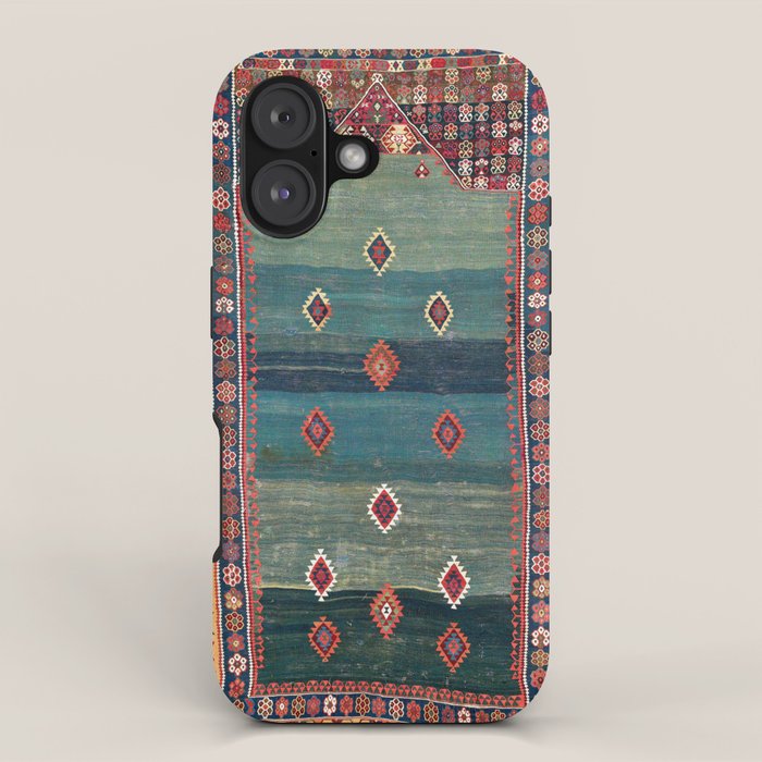 Sivas Antique Turkish Niche Kilim Print iPhone Case Gallery Image 1