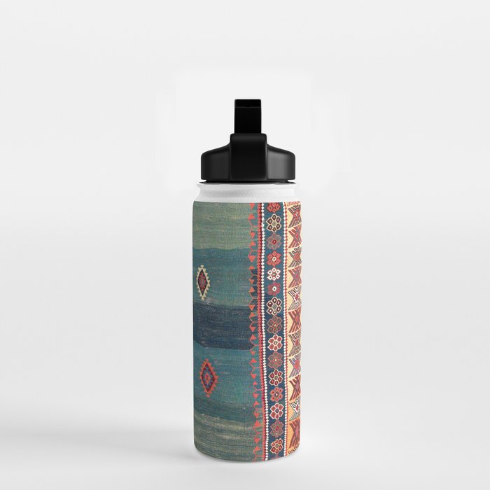 Sivas Antique Turkish Niche Kilim Print Water Bottle Gallery Image 2