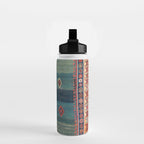Sivas Antique Turkish Niche Kilim Print Water Bottle Gallery Image 2
