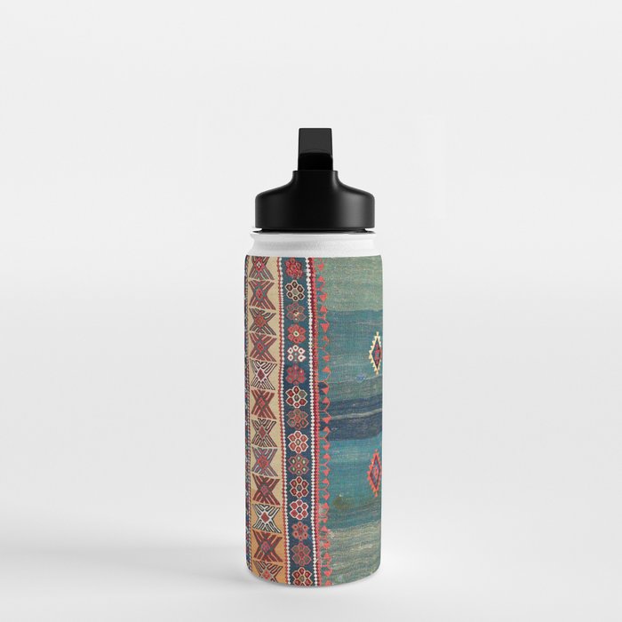 Sivas Antique Turkish Niche Kilim Print Water Bottle Gallery Image 3