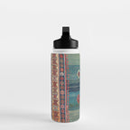 Sivas Antique Turkish Niche Kilim Print Water Bottle Gallery Image 3