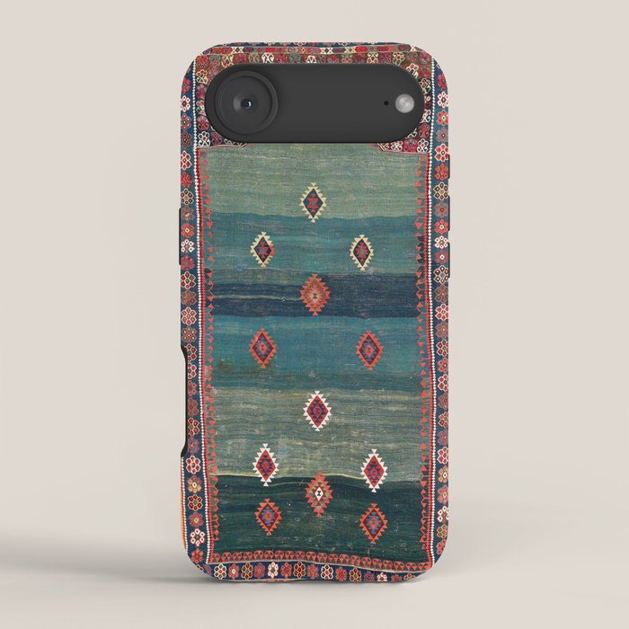 Sivas Antique Turkish Niche Kilim Print iPhone Case Gallery Image 2