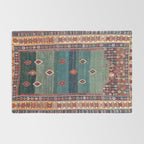 Sivas Antique Turkish Niche Kilim Print Rug Gallery Image 2