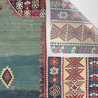 Sivas Antique Turkish Niche Kilim Print Wall Tapestry Gallery Image 3