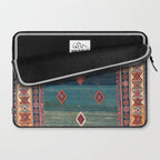 Sivas Antique Turkish Niche Kilim Print Laptop Sleeve Gallery Image 2