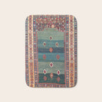 Sivas Antique Turkish Niche Kilim Print Bath Mat Gallery Image 1