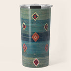 Sivas Antique Turkish Niche Kilim Print Travel Mug Gallery Image 1