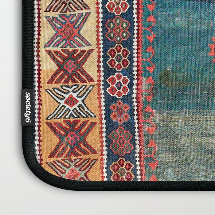 Sivas Antique Turkish Niche Kilim Print Laptop Sleeve Gallery Image 3