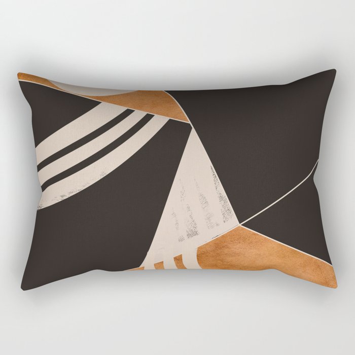 Abstract Minimal Shapes 130 Rectangular Pillow Gallery Image 2