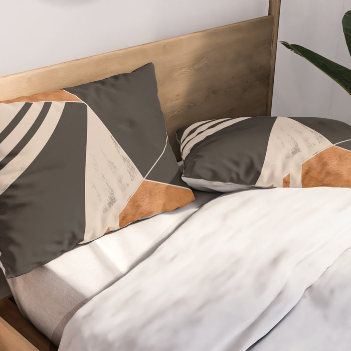 Abstract Minimal Shapes 130 Pillow Sham Gallery Image 2