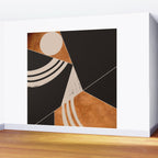 Abstract Minimal Shapes 130 Wall Mural Gallery Image 2