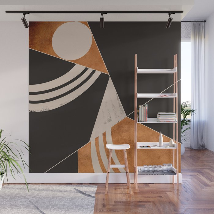 Abstract Minimal Shapes 130 Wall Mural Gallery Image 1