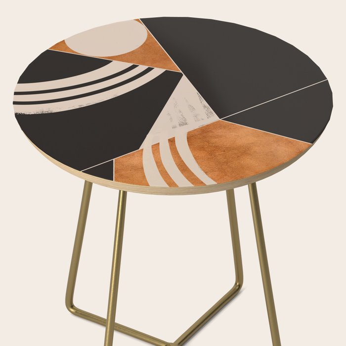 Abstract Minimal Shapes 130 Side Table Gallery Image 2