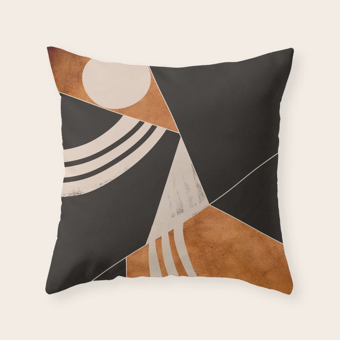 Abstract Minimal Shapes 130 Throw Pillow Gallery Image 6