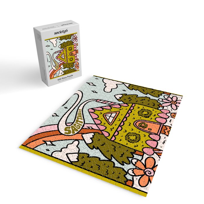 Sagittarius Gingerbread House Jigsaw Puzzle Gallery Image 2